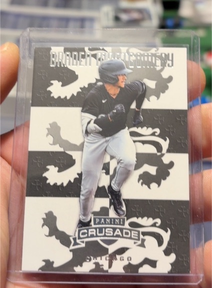 2025 Panini Crusade #9 Braden Montgomery — front
