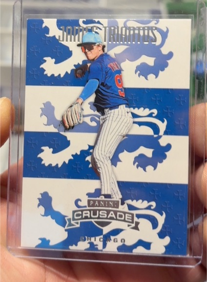 2025 Panini Crusade #9 James Triantos — front