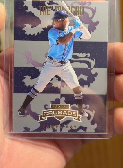 2025 Panini Crusade #22 Tre Morgan — front