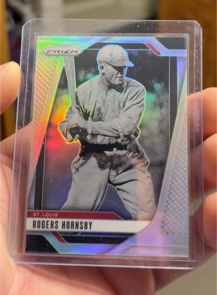 2025 Panini Prizm #62 Rogers Hornsby — front