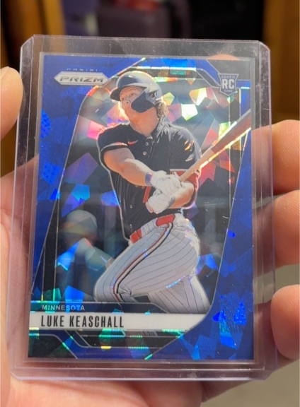 2025 Panini Prizm #250 Luke Keaschall — front