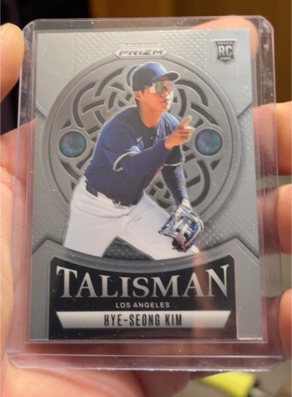 2025 Panini Prizm #19 Hye-Seong Kim Talisman Rookie — front