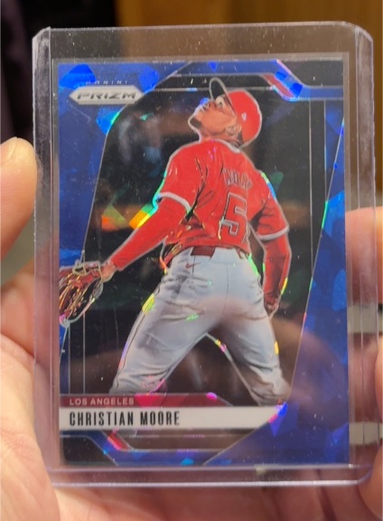 2025 Panini Prizm #162 Christian Moore — front