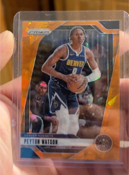 2024-25 Panini Prizm #133 Peyton Watson — front