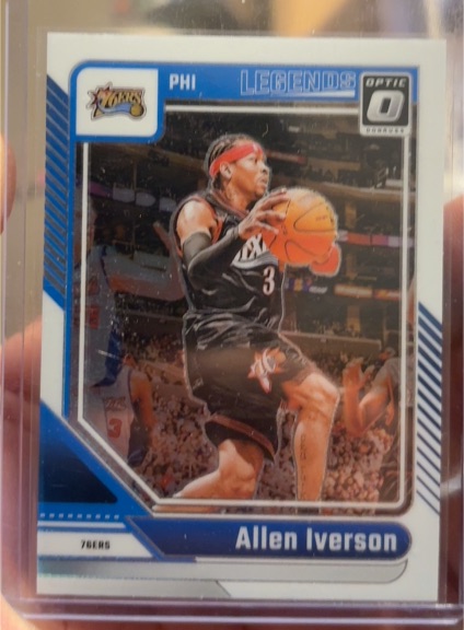 2024-25 Donruss Optic #237 Allen Iverson — front
