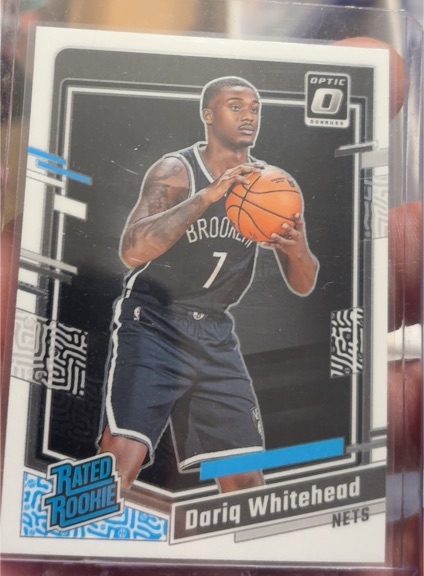 2023-24 Donruss Optic #230 Dariq Whitehead — front