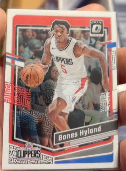 2023-24 Donruss Optic #50 Bones Hyland — front