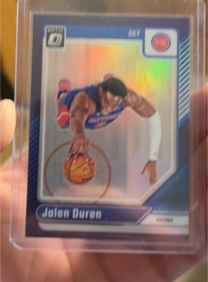 2024-25 Panini Donruss Optic #89 Jalen Duren — front