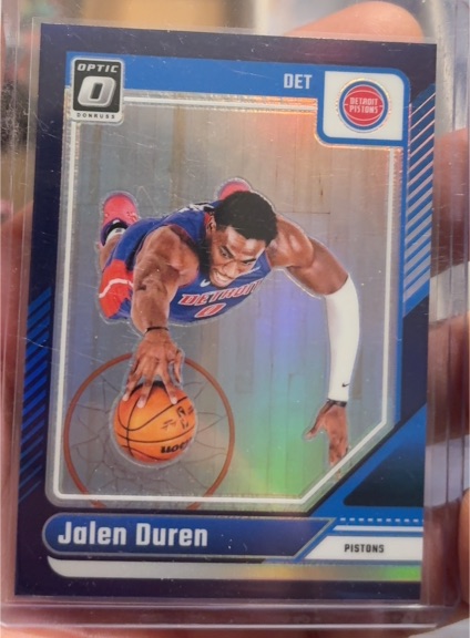 2024-25 Donruss Optic #89 Jalen Duren — front