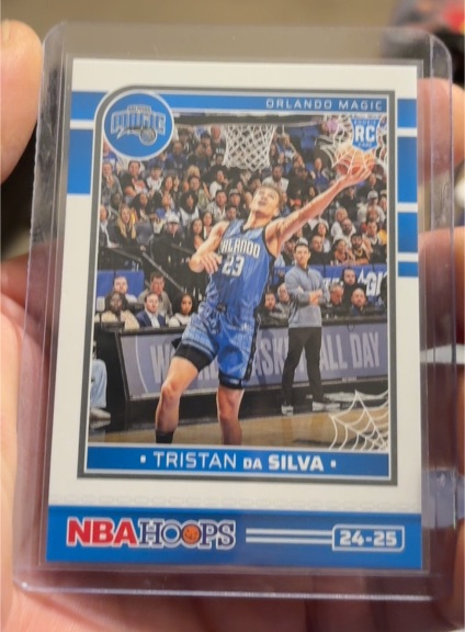 2024-25 Panini NBA Hoops Haunted Hoops #276 Tristan da Silva — front