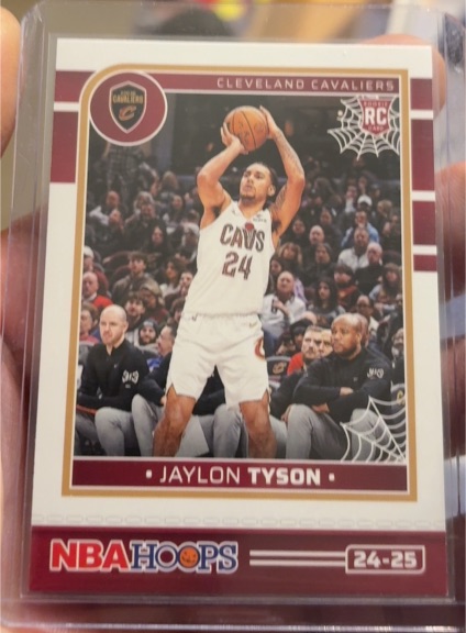 2024-25 Panini Haunted Hoops #24-25 Jaylon Tyson — front