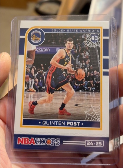 2024-25 Panini NBA Hoops Haunted Hoops #268 Quinten Post — front