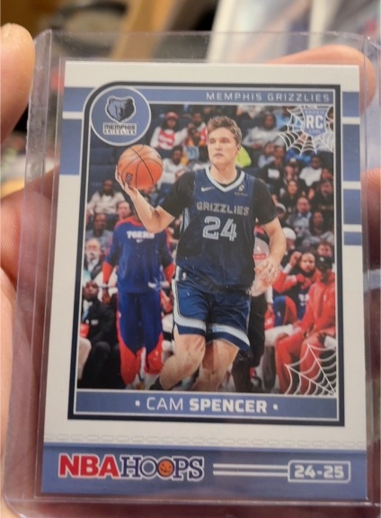 2024-25 Panini Haunted Hoops #252 Cam Spencer — front