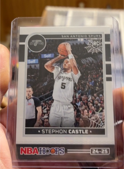 2024-25 Panini NBA Haunted Hoops #250 Stephon Castle — front