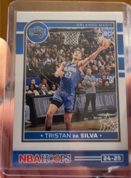 2024-25 Panini NBA Hoops #24 Tristan Da Silva — front