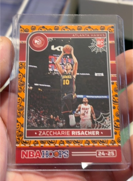 2024-25 Panini Haunted Hoops #245 Zaccharie Risacher — front