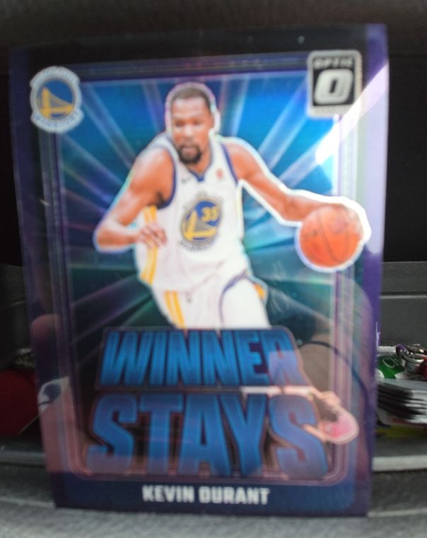 2024-25 Panini Donruss Optic #5 Kevin Durant Winner Stays — front