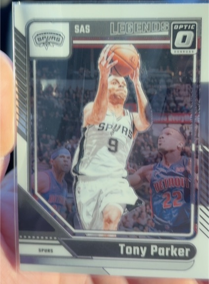 2024-25 Donruss Optic #235 Tony Parker — front