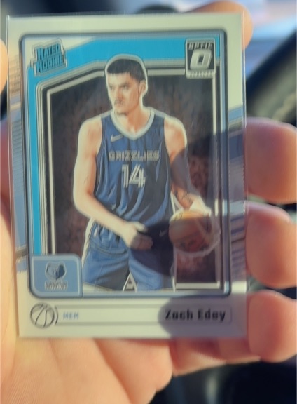 2024-25 Panini Donruss Optic #288 Zach Edey — front