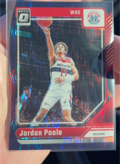 2024-25 Donruss Optic #192 Jordan Poole — front