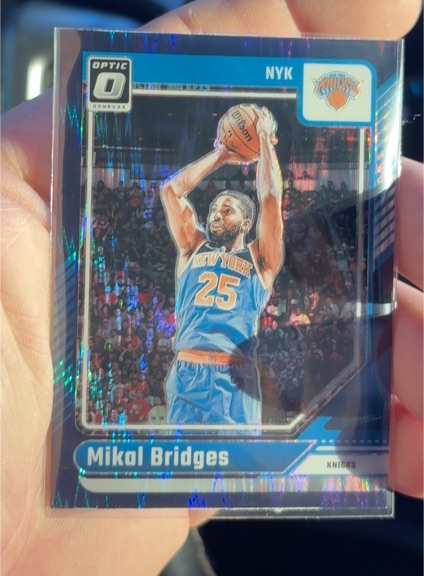 2024-25 Panini Donruss Optic #? Mikal Bridges — front