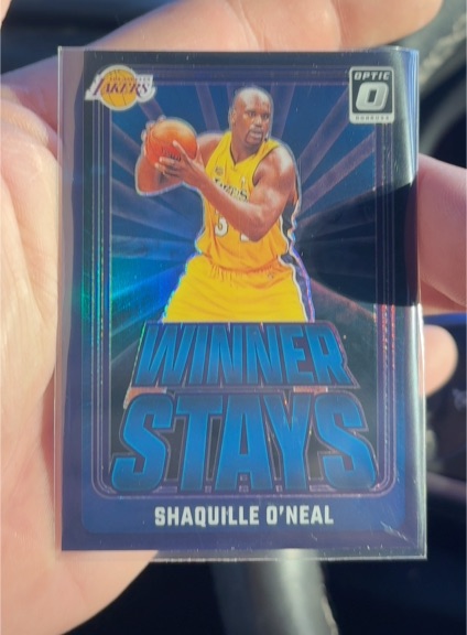2024-25 Panini Donruss Optic #11 Shaquille O'Neal Winner Stays — front