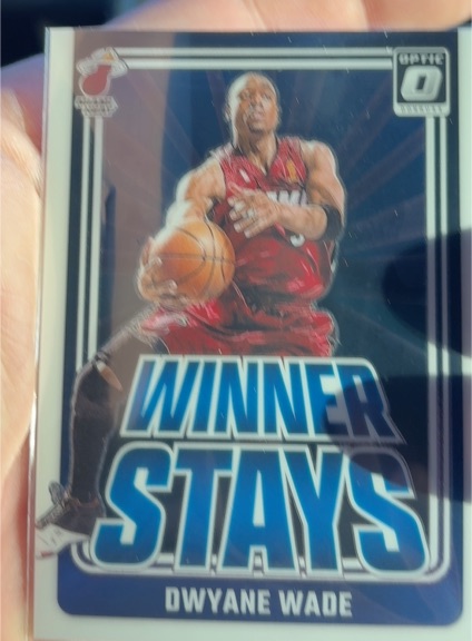 2024-25 Panini Donruss Optic #20 Dwyane Wade Winner Stays — front