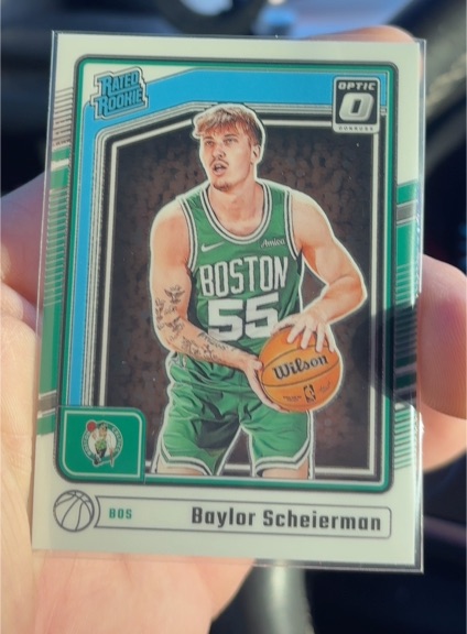 2024-25 Panini Donruss Optic #263 Baylor Scheierman — front