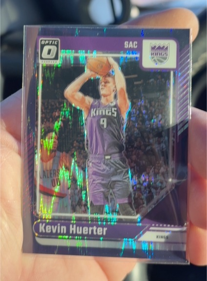 2024-25 Donruss Optic #9 Kevin Huerter — front