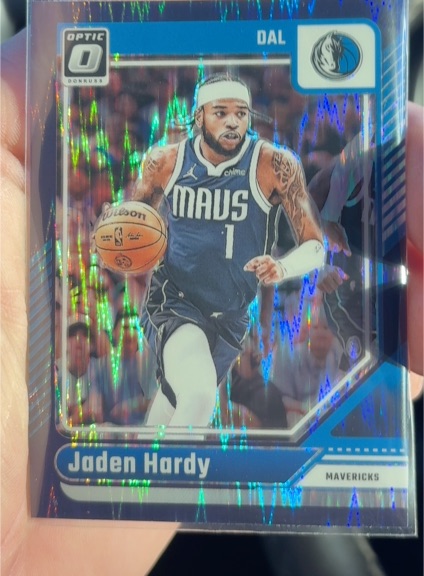 2024-25 Panini Donruss Optic #33 Jaden Hardy — front