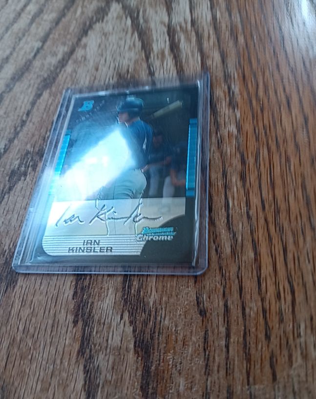 2004 Bowman Chrome Ian Kinsler — front