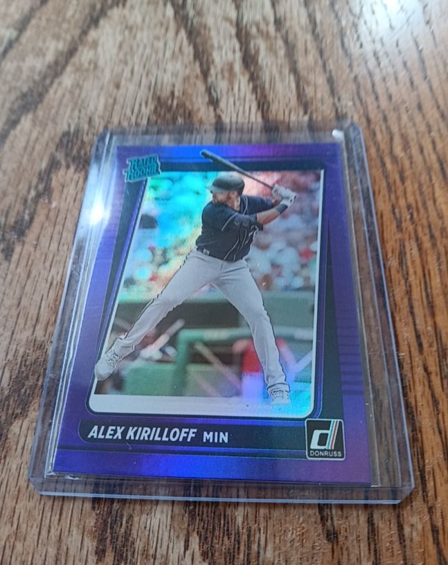 2021 Donruss #40 Alex Kirilloff — front