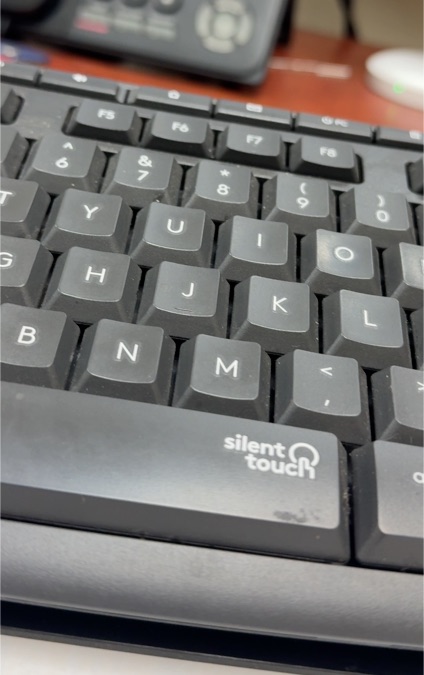 Montblanc Silent Touch Keyboard — front