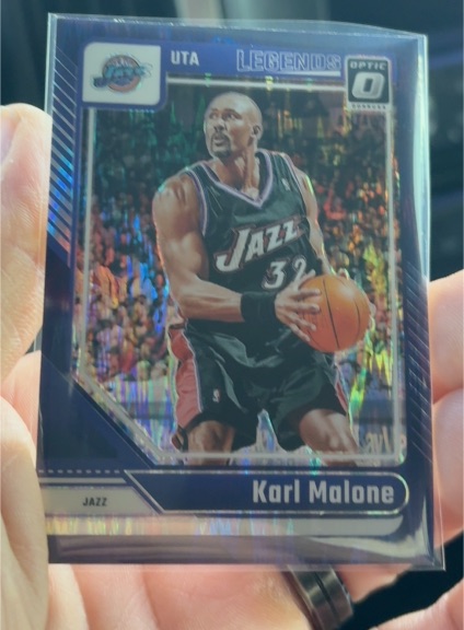 2024-25 Panini Donruss Optic #229 Karl Malone — front