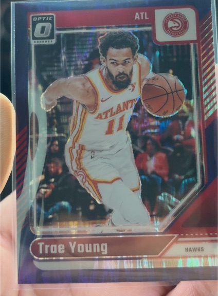 2024-25 Donruss Optic #186 Trae Young — front