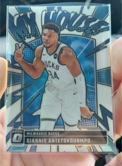 2024-25 Panini Donruss Optic #5 Giannis Antetokounmpo My House — front