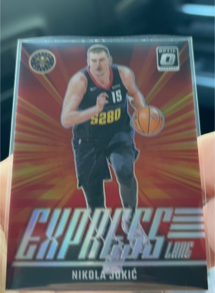 2024-25 Panini Donruss Optic Express Lane #3 Nikola Jokic — front