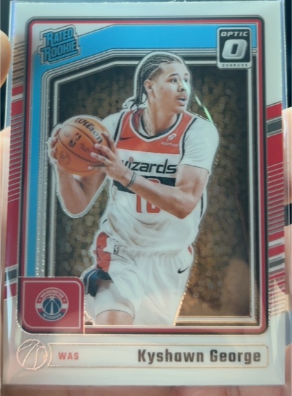 2024-25 Panini Donruss Optic #299 Kyshawn George — front
