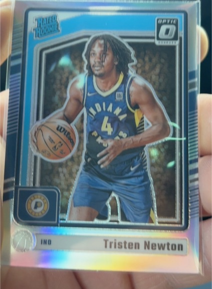 2024-25 Panini Donruss Optic #285 Tristen Newton — front