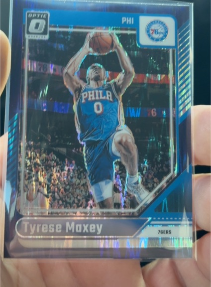 2024-25 Panini Donruss Optic #0 Tyrese Maxey — front