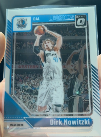 2024-25 Donruss Optic #247 Dirk Nowitzki — front