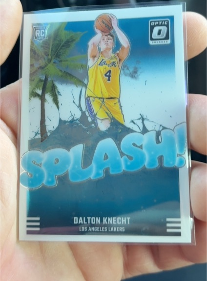 2024-25 Panini Donruss Optic #12 Dalton Knecht — front