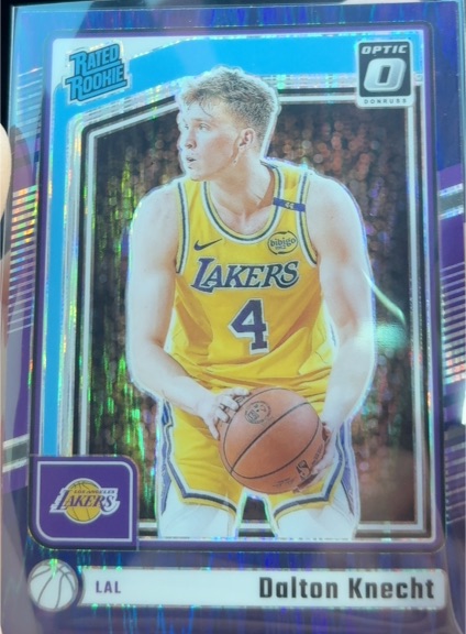 2024-25 Panini Donruss Optic #256 Dalton Knecht — front