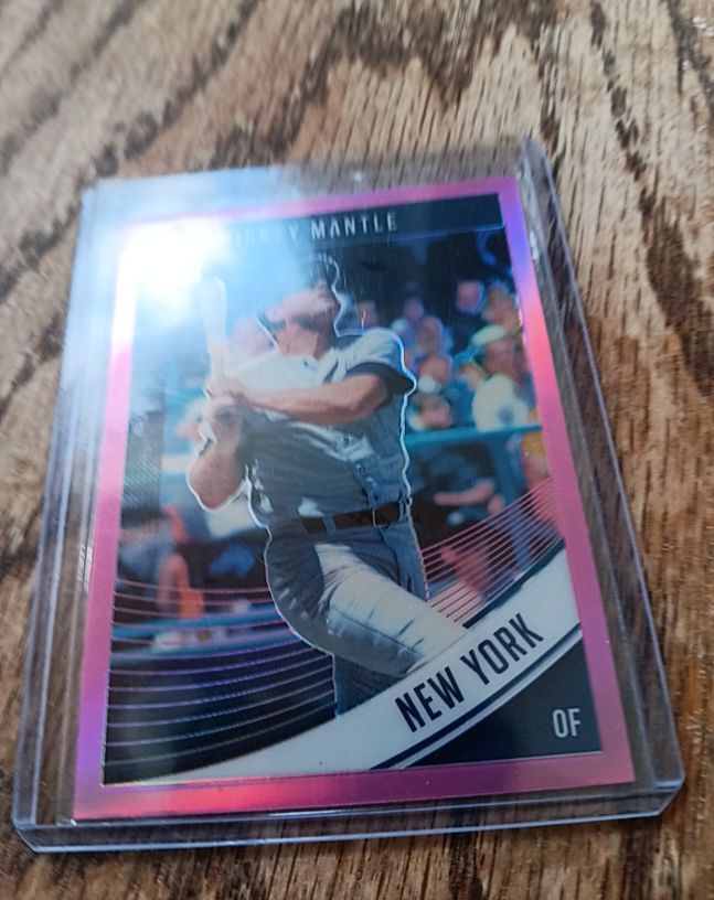 2018 Donruss Optic #165 Mickey Mantle — front