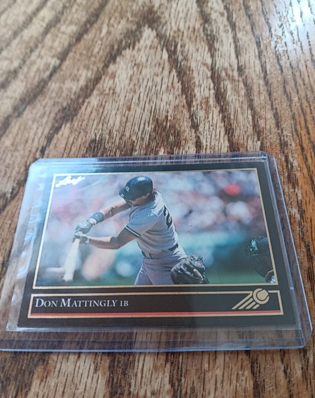 1991 Leaf Don Mattingly — front
