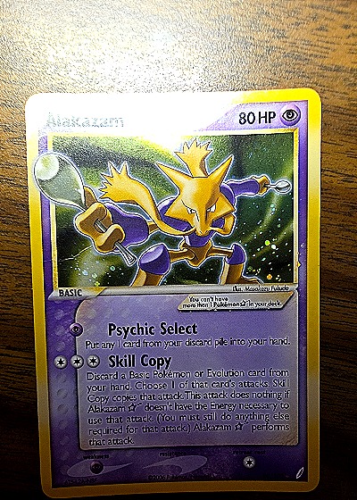 1999 Pokémon #6 Alakazam — front