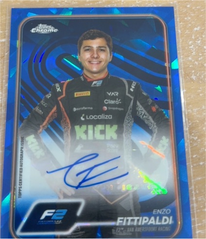 2024 Topps Chrome Formula 1 #39 Enzo Fittipaldi — front