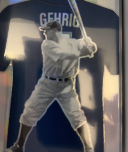 2025 Panini Crusade NUMBERS #7 Lou Gehrig — front