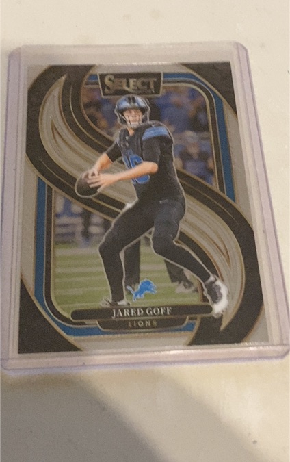 2024 Panini Select Premier Level #123 Jared Goff — front