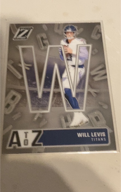 2024 Panini Zenith #23 Will Levis A to Z — front